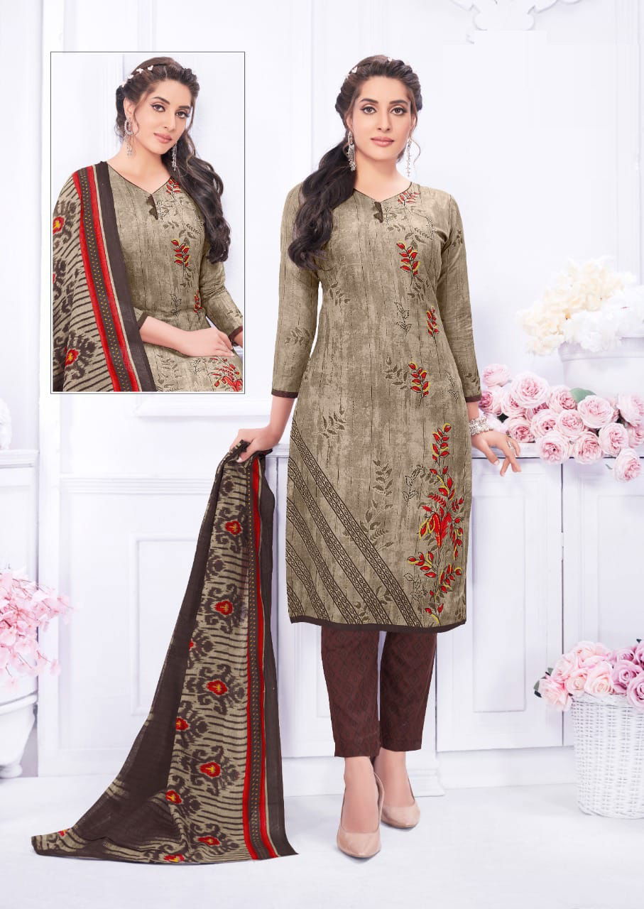 Devi Icon 12 Regular Wear Wholesale Dress Material Collection